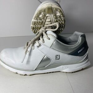 FootJoy Pro SL Men's White and Gray Athletic Shoes